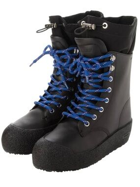 New in box Bally Candace /F020 shearling lined leather boots
